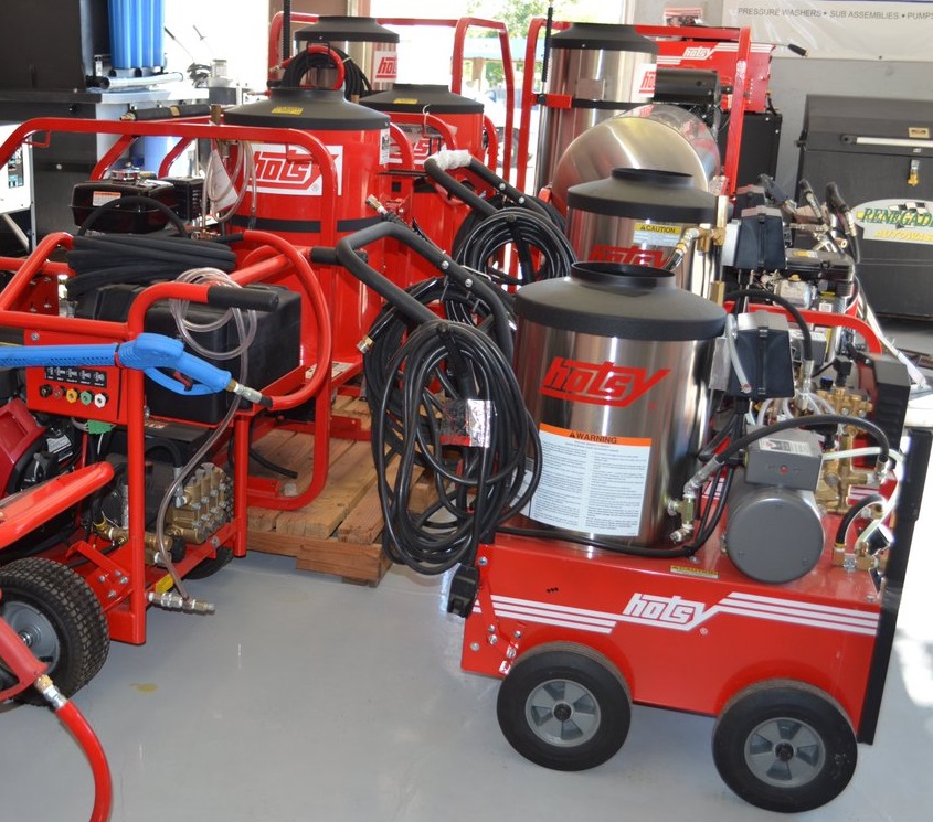 Hot Water Pressure Washer Rental Services